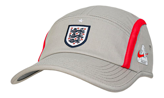England Unstructured Cap "Palace - Pewter Grey/Cool Grey/Bright Crimson" IO9461 052