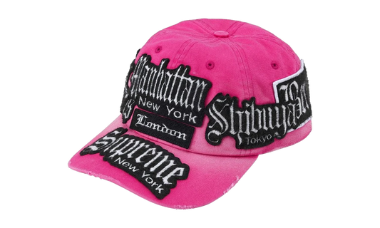City Patches 6-Panel Hat "SS26 - Pink" SU27534
