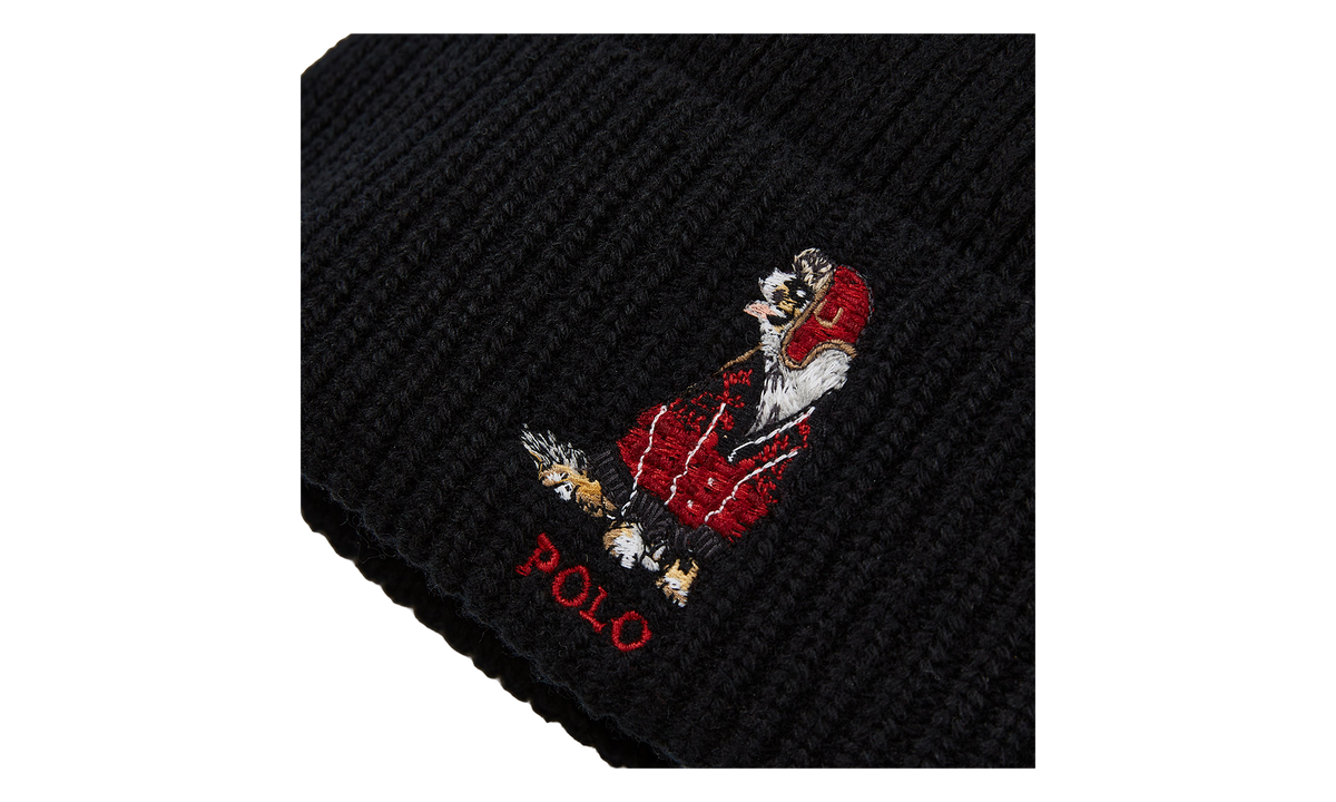 Holiday Dog Beanie "Black" PC1467 001