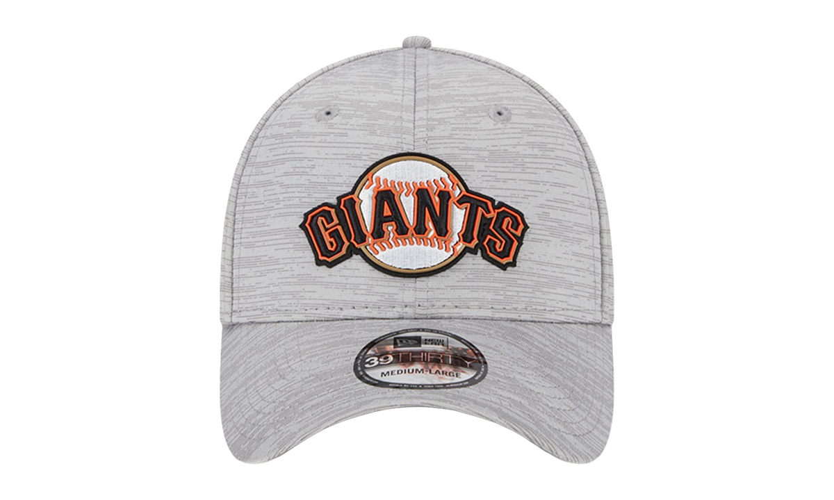 39THIRTY San Francisco Giants Clubhouse Flex Fit Hat "Heather Grey / Black - Brim" NE860
