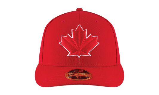59FIFTY Toronto Blue Jays 2017 Low Profile Authentic Fitted Hat "Red" NE963