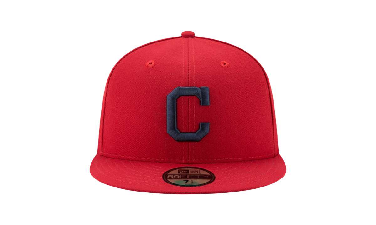 59FIFTY Cleveland Indians 2017 Authentic Fitted Hat "Red" NE966