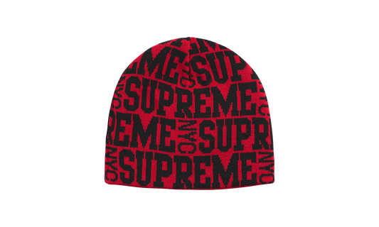 Reversible Camo Beanie "FW26 - Red" SU28364
