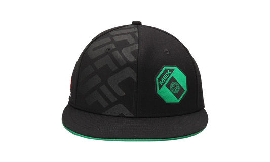 UFC Mexico Authentic Fighter's FVF Flex Hat "Black / Green" M641Z BKG MEX