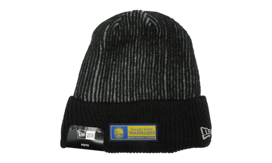 Golden State Warriors NBA Tech Knit Beanie Youth "Black" NE1193