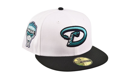 59FIFTY Arizona Diamondbacks Grape Fitted Hat "White" 70947482