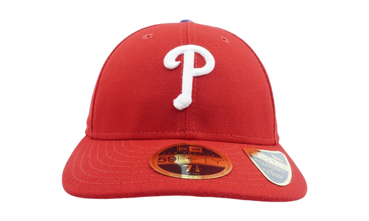 59FIFTY Philadelphia Phillies Low Profile Authentic Fitted Hat "Red" NE998