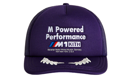 BMW M1 Podium Poly Foam Nolan Trucker Cap "Techno Violet" khma050099 599
