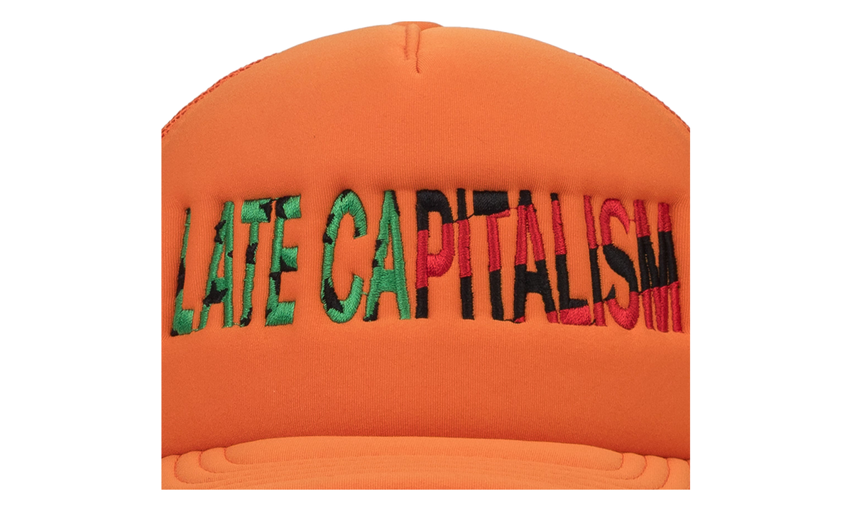 Late Capitalism Trucker Hat "Orange" DT893