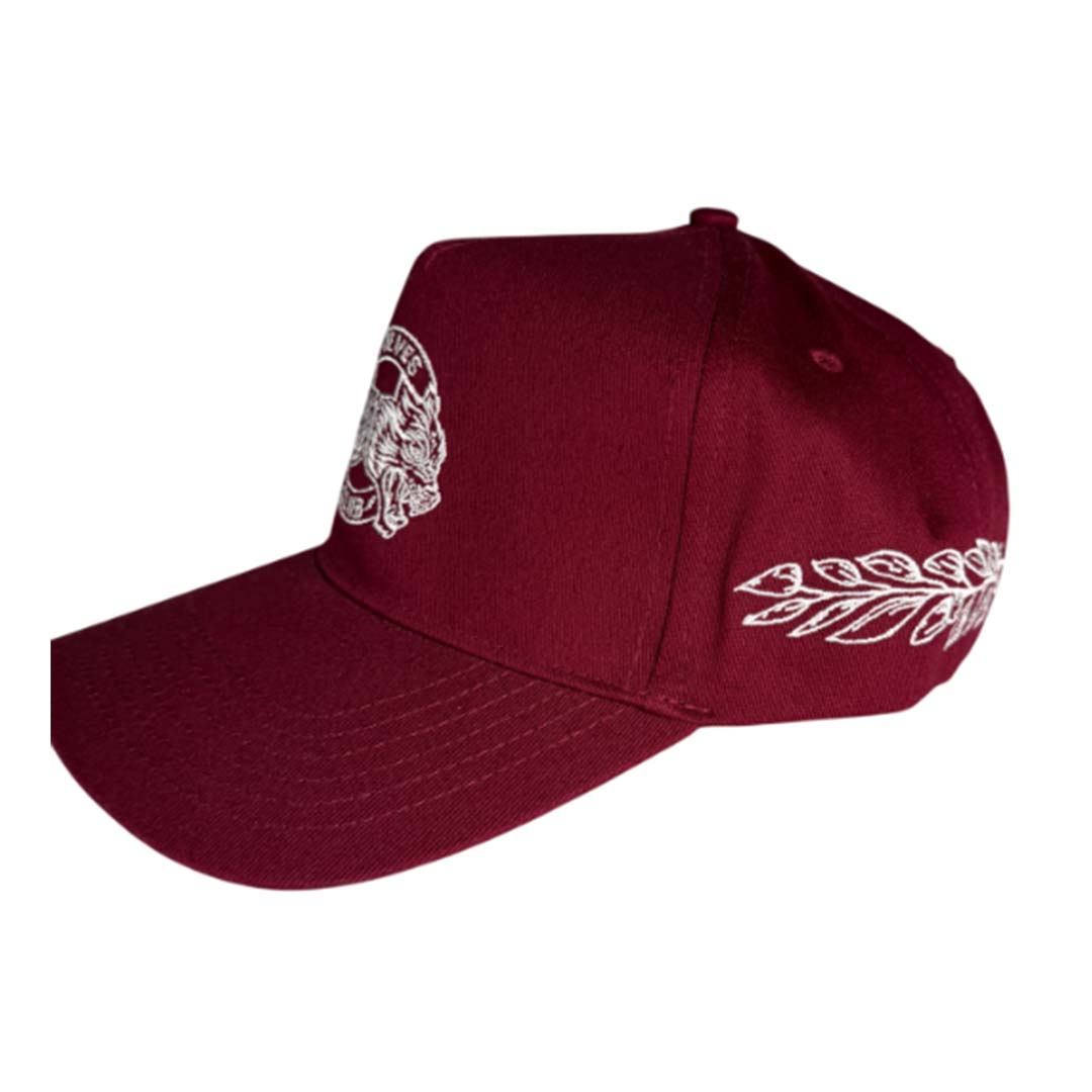 Darcsport Crown 5 Panel Hat Maroon