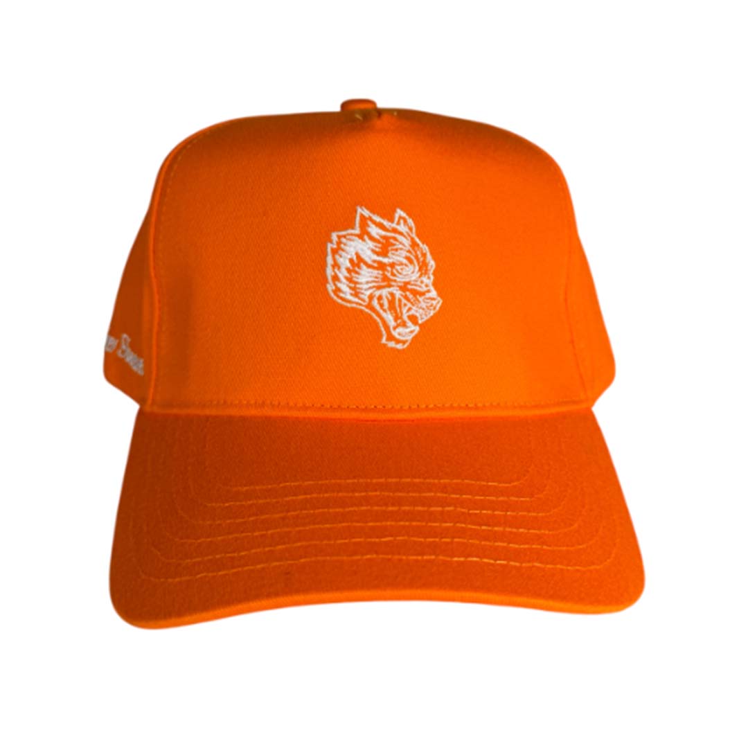 Darcsport Forever Wolf 5 Panel Hat Orange