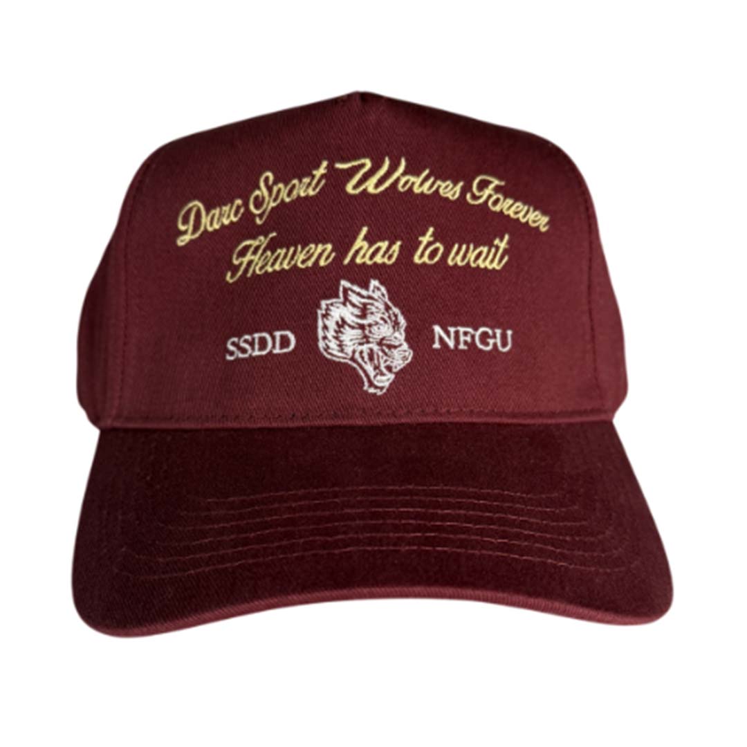 Darcsport Heaven 5 Panel Hat Ox Blood