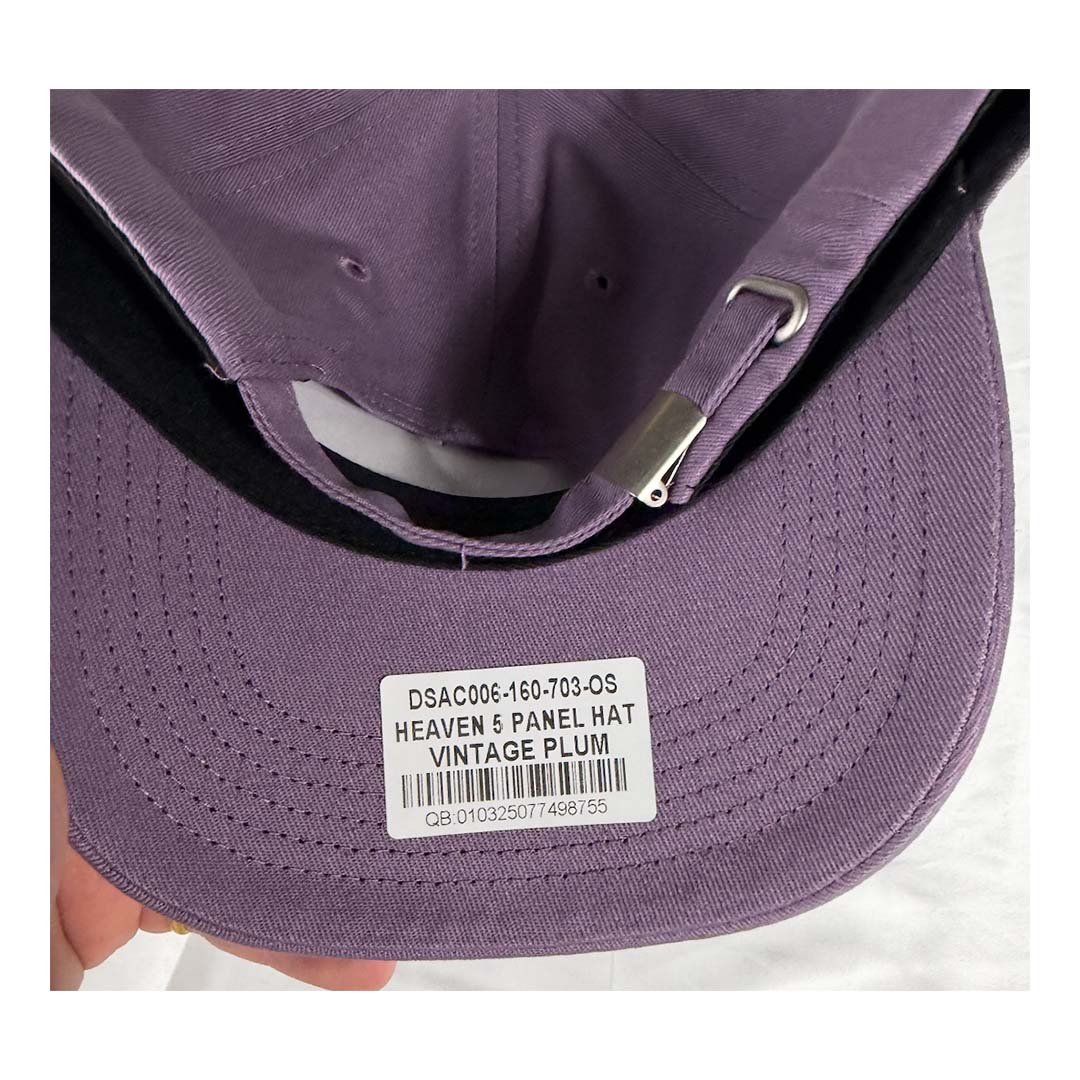 Darcsport Heaven 5 Panel Vintage Plum Hat