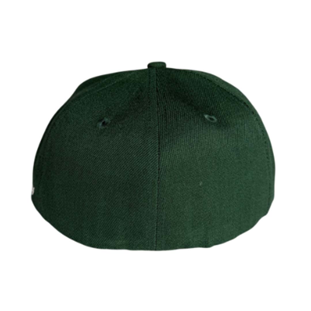 Darcsport Wolf Head Fitted Hat Forest Green