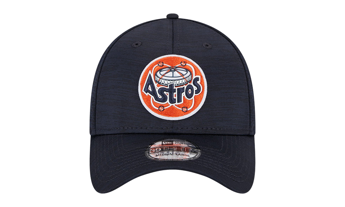 39THIRTY Houston Astros 2023 Clubhouse Flex Fit Hat "Navy / Grey - Under Brim" NE853