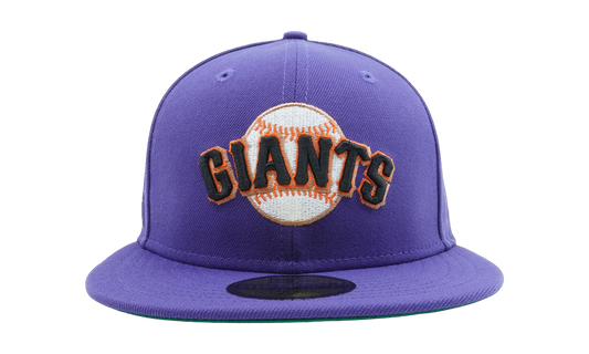 59FIFTY San Francisco Giants 2007 All Star Game Fitted Hat "Purple / Green - Under Brim" NE1104