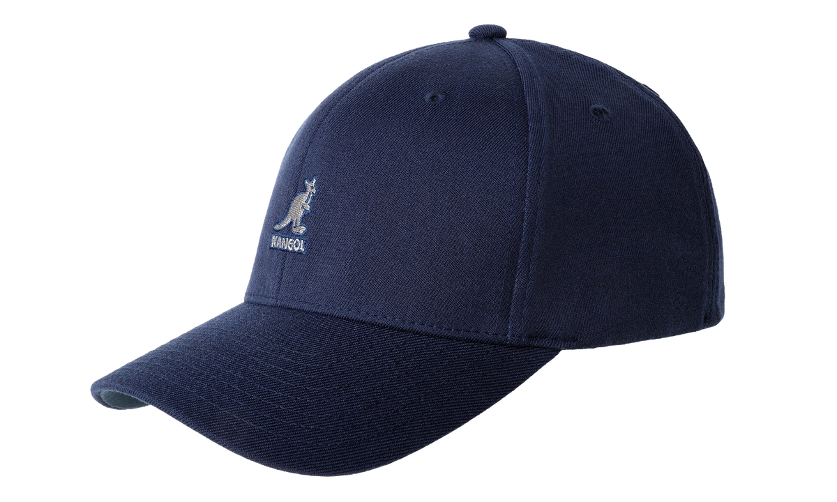 Wool Flexfit Baseball Cap "Dark Blue" 8650BC DB404