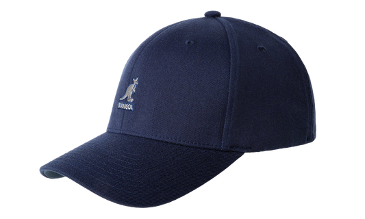 Wool Flexfit Baseball Cap "Dark Blue" 8650BC DB404