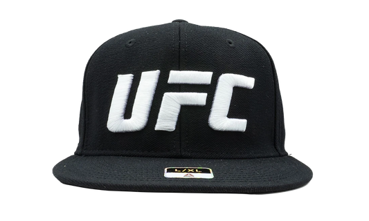 UFC Structured Flex Hat "Black/White" MZ863 005 UUFC