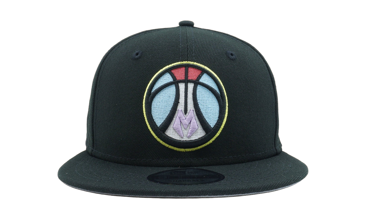 9FIFTY Milwaukee Bucks Color Pack Multi Snapback Hat "Black / Gray - Under Brim" NE867