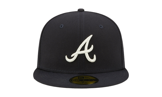 59FIFTY Atlanta Braves 1995 World Series Citrus Pop Fitted Hat "Black / Green - Under Brim" NE836