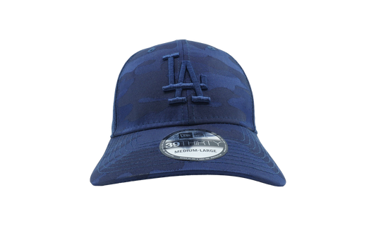 39THIRTY Los Angeles Dodgers Tonal Camo Stretch Fit Hat "Blue Camo" NE759