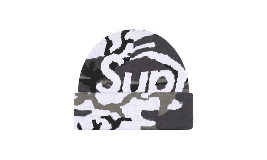 Camo Big Logo Beanie "FW25 - Snow Camo" SU26859