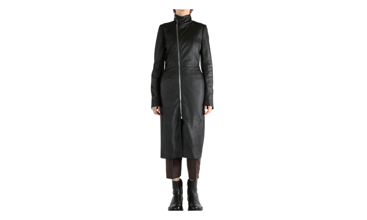 Cappotto In Pelle Gary Coat WMNS "Black" RP01F6904 LBF 09