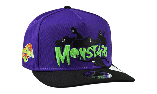 9FIFTY A-Frame Space Jam 30th Anniversary Monstars Snapback Hat "Purple" NE507