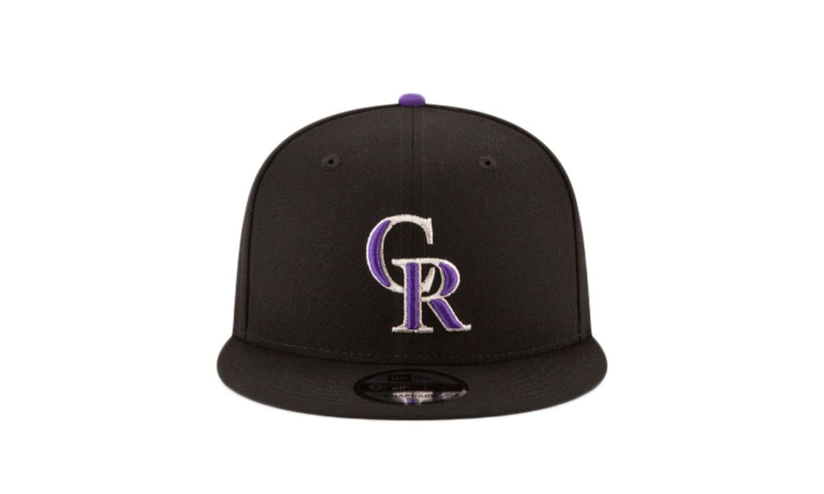 9Fifty MLB Colorado Rockies Basic Snapback Hat "Black" 11591059