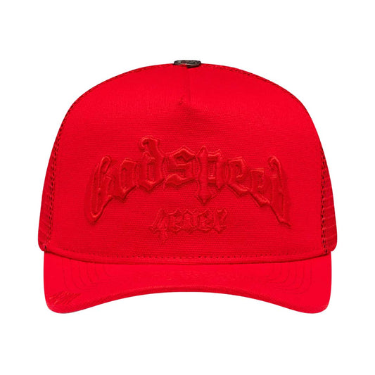 Godspeed Trucker Hat Double Red