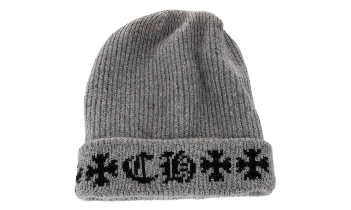 Big Daddy Cashmere Beanie "Grey" CHRM0910
