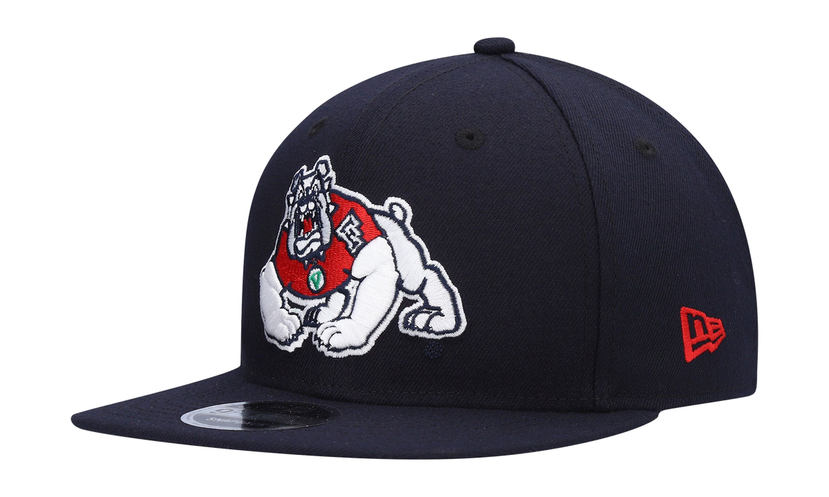 9FIFTY Fresno State Bulldogs Snapback Hat "Navy" NE1015