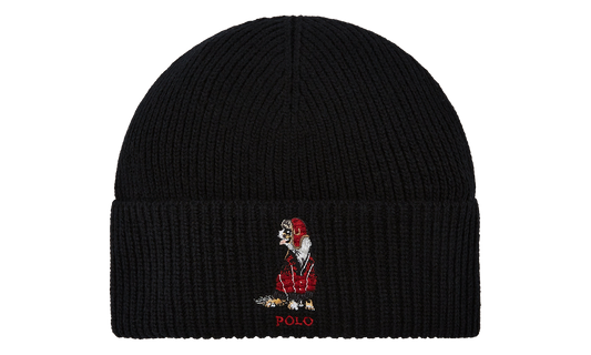 Holiday Dog Beanie "Black" PC1467 001