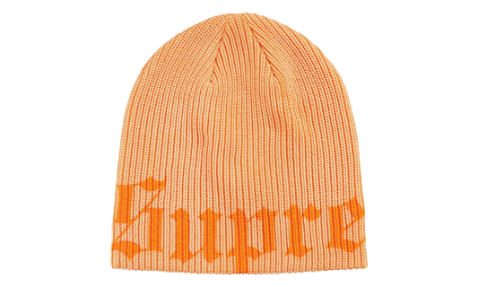 Old English Printed Beanie "SS26 - Yellow" SU27866