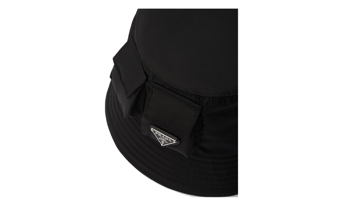 Re-Nylon Cargo Bucket Hat "Black" 2HC350_2DMI_F0002