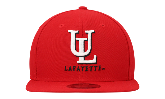 9FIFTY Louisiana Ragin Cajuns Snapback Hat "Scarlet" NE1028