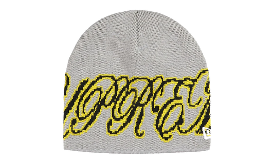 New Era Cursive Beanie "SS26 - Grey" SU27256