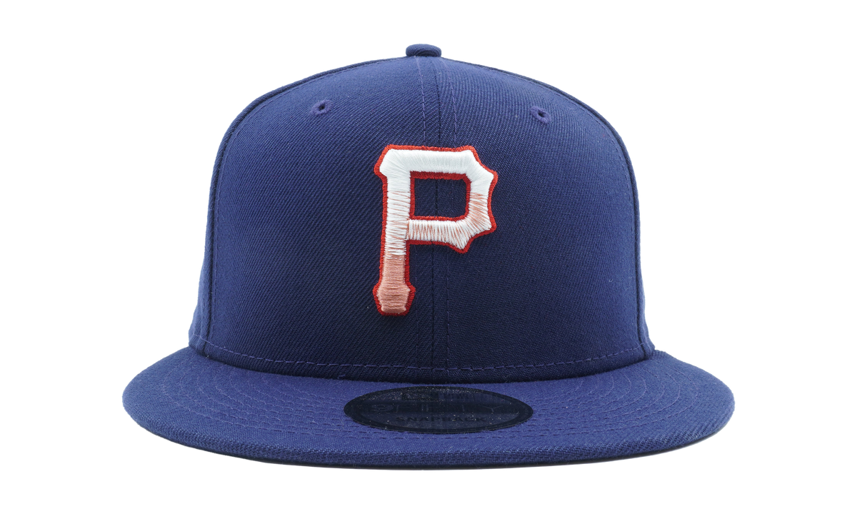 9FIFTY Pittsburgh Pirates Patriot Fade Snapback Hat "Navy" NE760