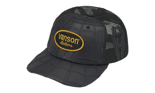 Vanson Leathers® Spider-Man Mesh Back 6-Panel "SS26 - Black" SU27752