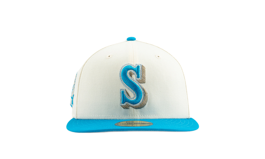 Seattle Mariners 30th Anniversary 59FIFTY Fitted Hat "Off-White" 70743193