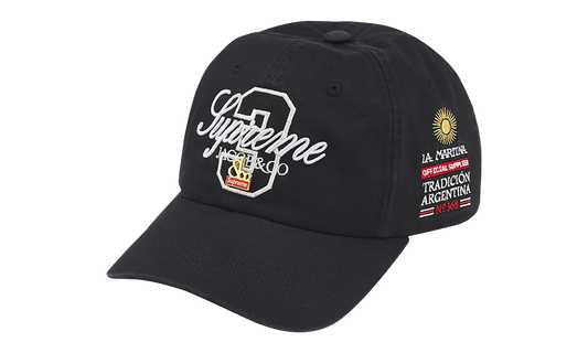 La Martina 6-Panel "SS26 - Black" SU27833