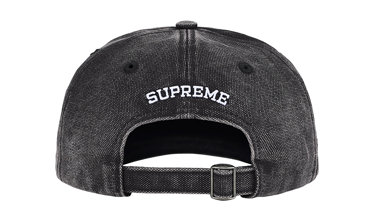Pigment Coated S Logo 6-Panel "SS26 - Black" SU27308