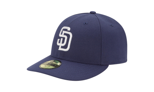 59FIFTY San Diego Padres Low Profile Authentic Fitted Hat "Navy" NE929
