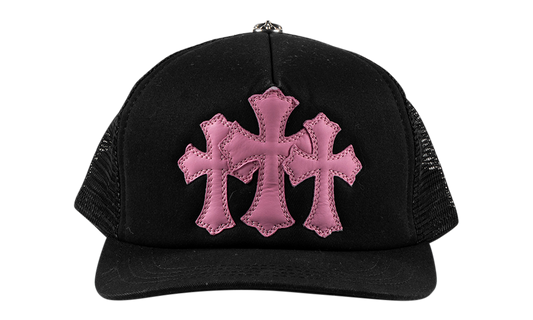 Cemetery Cross CH trucker hat "black/pink" CHRM1192