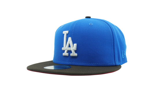 59FIFTY Los Angeles Dodgers 50th Anniversary Fitted Hat "Blue / Brown / Burnt Orange - Under Brim" NE1100