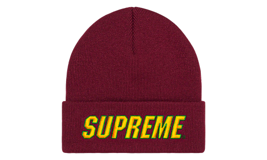 Slant Beanie "FW23 - Burgundy" SU27725