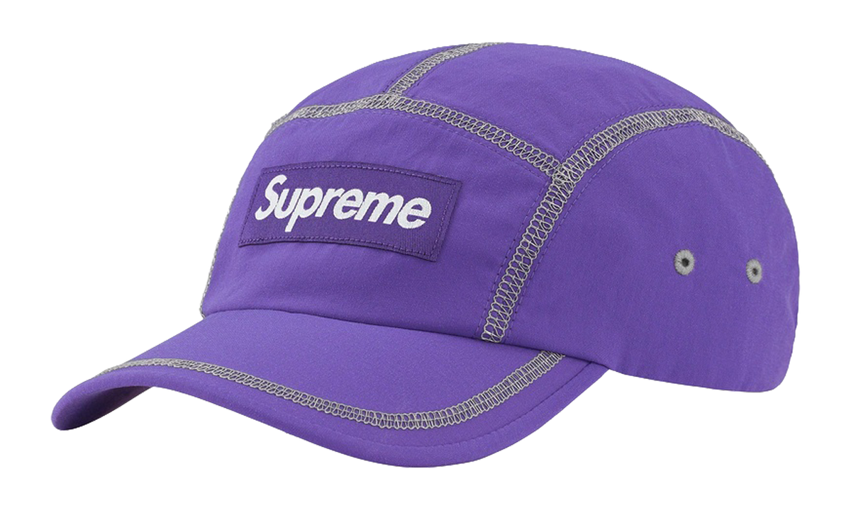 Reflective Stitch Camp Cap "SS23 - Purple" SU27846