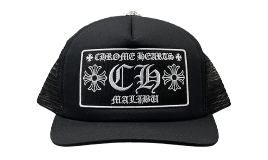 Malibu Trucker Hat "Black" CHRM0837