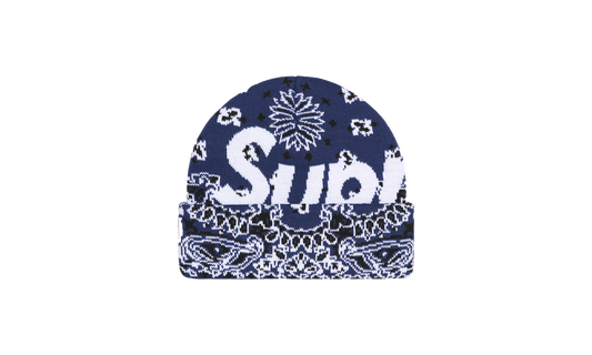 Bandana Big Logo Beanie "FW24 - Navy Bandana" SU897